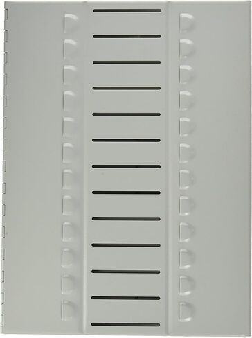 مجموعة Martin Yale 912RS3G Master Catalog Steel Rack Starter، رمادي، سعة حفظ 12 بوصة، طول الجناح 25 بوصة، هيكل فولاذي ثقيل المقياس in Kuwait