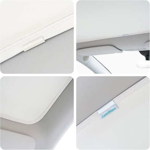 مظلة سقف زجاجية لملحقات Tesla Model 3 2024 2016-2023، غطاء عازل للحرارة قابل للطي، فتحة سقف قابلة للطي، نافذة علوية تحجب الحرارة فوق البنفسجية in Kuwait