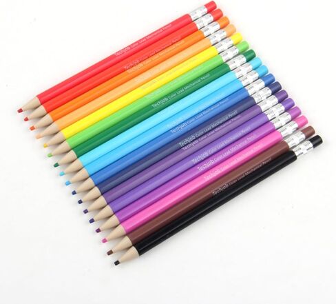Colored Mechanical Pencil 18pcs, 2.6mm in Saudi Arabia