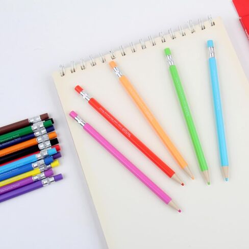 Colored Mechanical Pencil 18pcs, 2.6mm in Saudi Arabia