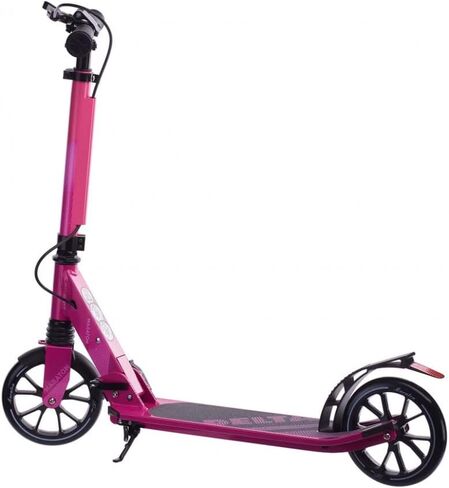 Delta 180 Scooter for Teens 8-16, Max 220 lbs. 10.5-35.5 inch Adjustable Handlebar, 180mm Wheels, Aluminum Deck, Front Shock, Dual Brakes, Foldable, Strap, Durable, Lightweight, Premium in Saudi Arabia