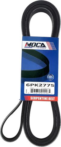 حزام سير السربنتين MOCA 6PK2775 EPDM لـ 06-11 تشيفي إمبالا 3.5L و06-09 بونتياك G6 3.9L و08-10 تشيفي ماليبو 3.5L in Saudi Arabia