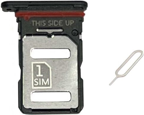 لـ Motorola Moto Edge 30 Fusion Sim Card Tray & Micro SD Sim Card حامل استبدال الحاوية (أسود) in Saudi Arabia