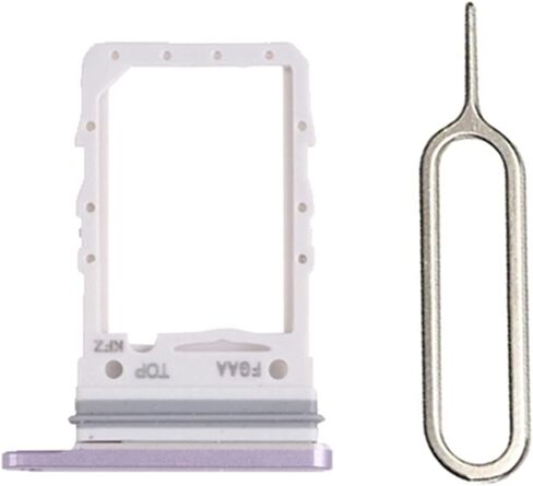 for Samsung Galaxy Z Flip 4 5G SIM Card Tray Card Holder Slot Replacement Parts + Open Eject Pin (Blue) in Saudi Arabia