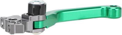 عتلات فرامل قابض الدراجة الترابية، رافعة فرامل قابض قابلة للطي على شكل دراجة نارية لـ KX250 21-23/KX250X 21-23/KX450 19-23/KX450X 21-23-أخضر in Kuwait