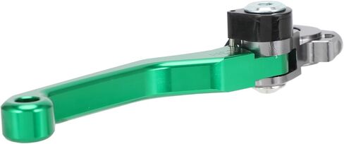 عتلات فرامل قابض الدراجة الترابية، رافعة فرامل قابض قابلة للطي على شكل دراجة نارية لـ KX250 21-23/KX250X 21-23/KX450 19-23/KX450X 21-23-أخضر in Kuwait