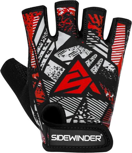 Workout Weight Lifting Gloves Breathable Workout Gloves for Men and Women Anti Slip Padded Shock-Absorbing Extra Grip Palm Protection Half Finger Exercise Gloves for Cycling Gym Training in Saudi Arabia