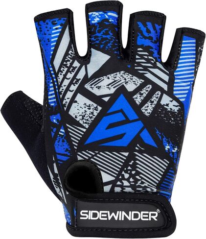 Workout Weight Lifting Gloves Breathable Workout Gloves for Men and Women Anti Slip Padded Shock-Absorbing Extra Grip Palm Protection Half Finger Exercise Gloves for Cycling Gym Training in Kuwait