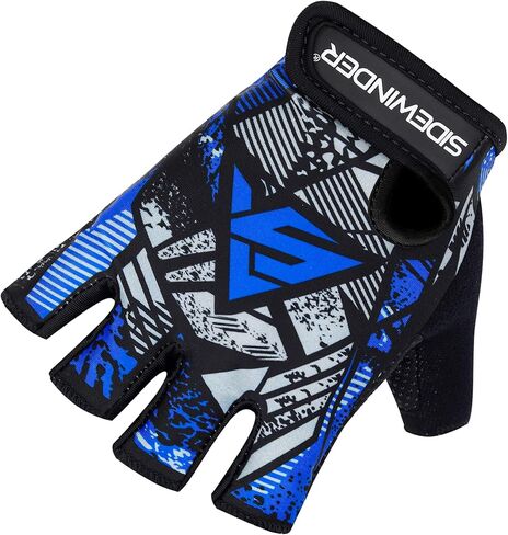 Workout Weight Lifting Gloves Breathable Workout Gloves for Men and Women Anti Slip Padded Shock-Absorbing Extra Grip Palm Protection Half Finger Exercise Gloves for Cycling Gym Training in Kuwait