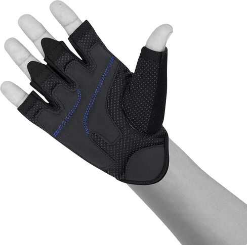 Workout Weight Lifting Gloves Breathable Workout Gloves for Men and Women Anti Slip Padded Shock-Absorbing Extra Grip Palm Protection Half Finger Exercise Gloves for Cycling Gym Training in Kuwait