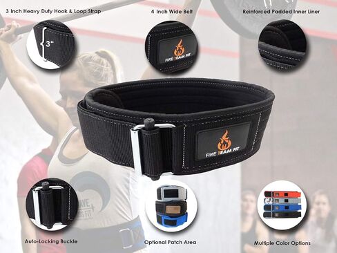 4 Inch Weight Lifting Belt for Men and Women, Back Support for Powerlifting, Squats, Deadlifts, Onlyming Weightlifting & Cross Training Workout in Saudi Arabia