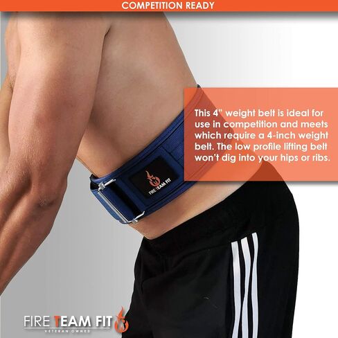 4 Inch Weight Lifting Belt for Men and Women, Back Support for Powerlifting, Squats, Deadlifts, Onlyming Weightlifting & Cross Training Workout in Saudi Arabia