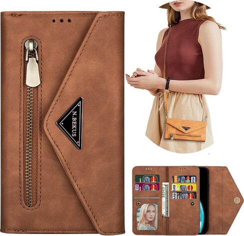 CCSamll Wallet Case for Samsung Galaxy A13 5G (Not 4G), Galaxy A04s Case, Crossbody Neck Strap Lanyard Purse Handbag Shoulder Strap Cover Phone Case for Samsung Galaxy A04s/A13 5G XK Black in Kuwait