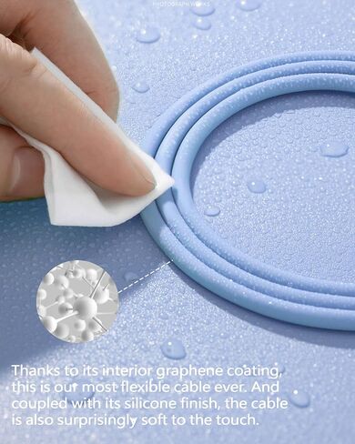 2024 Latest USB Type C Cable (3/6/10 FT) Fast Charging 3 Pack Silicone Short & Long Type C Charger Cable for Samsung,Switch,iPad Mini 6/ Pro 2021, MacBook Pro 2020 and More. in Saudi Arabia