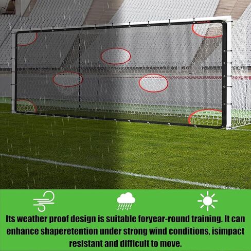 شبكات ملاعب كرة القدم يتم إرفاق أوراق الأهداف بهدفك للحصول على شريك تدريب الدقة القصوى (الشبكة فقط) شبكات أهداف كرة القدم in Kuwait