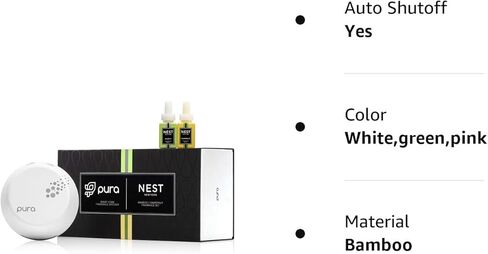 جهاز توزيع الروائح الذكي من NEST Fragrances Pura مع قطعتين من الخيزران والجريب فروت in Kuwait