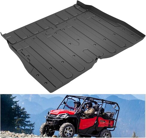 حصيرة بطانة السرير KIWI MASTER متوافقة مع ملحقات 2016-2024 Honda Pioneer 1000-5 لحماية جميع الأحوال الجوية وبطانة صينية صندوق السيارة باللون الأسود in Kuwait