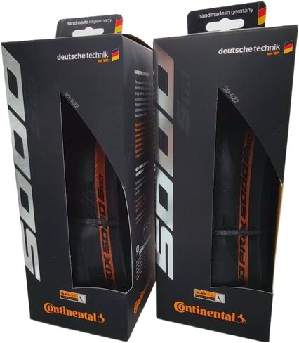 Continental Grand Prix 5000 S TR 700x30 أسود/شفاف - جاهز للاستخدام بدون أنابيب - حزمة من إطارين in Saudi Arabia