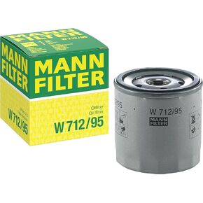 MANN-FILTER W 712/95 Oil Filter - Spin On, bronze-n6
