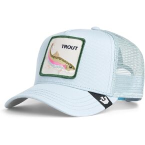 Goorin Bros. The Farm Usisex Original Snapback Trucker Hat ، Slate (The Trout Fish) ، حجم واحد