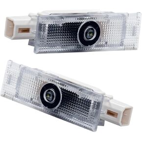 2PCS CAR CAR LED LED LIGHT LOGO ORGO ، Never Fadlem Emblem Light ، LED LED Ghost Shadow Light for Quattroporte Ghibli Levante Grecale