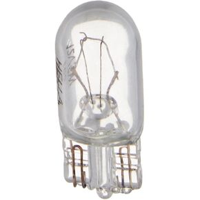 Hella 168TB Bulb 168 12V 5W 3Cp W2.1X9.5D T3.25 (2), Multi