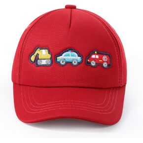 أطفال تطريزات الحفارة البيسبول CAPS CARS TRANSPHENTATION HATS ADALL ADALL TRACKER HAT للبنين الفتيات العمر 3-8