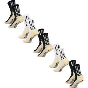 Soccer Socks - Boys and Girls Kids Athletic Sport Socks for Baseball Football Basketball Hockey Rugby 5 Pcs