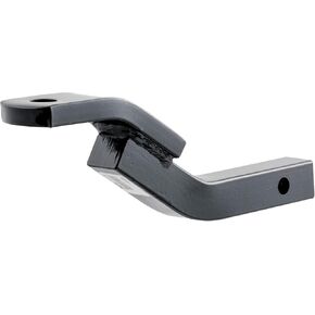 CURT 45510 Class 2 Trailer Hitch Ball Mount, Fits 1-1/4-Inch Receiver, 3,500 lbs, 3/4-Inch Hole, 3-1/8-Inch Rise, Black