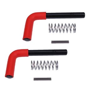 2pcs ثلج محراث Ultra Mount Stand قفل الدبوس 67844 متوافق مع الغربية