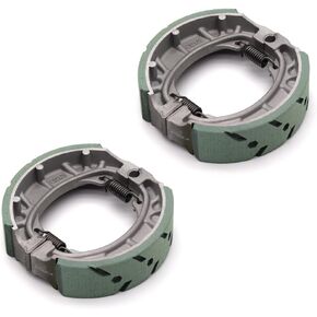 Kucehiup CG125 Brake Drum Shoe Pad 2pcs Universal 105mm PAD Shoe for 6.5 Hp 196cc MB165 MB200 BT200X CT200U Motorsports Mini Bike CRF70 TaoTao GY6 49cc 50cc Scooter Moped ATV (Grey-green)