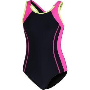 beautyin Girls Swimsuit Athletic One Piece Practice Swimwear Competition Bathing Suit