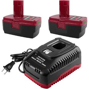 ARyee 19.2 Volt 6.0Ah Replacement for Craftsman Lithium ion Battery DieHard C3 XCP Craftsman 19.2v Battery 130279005 11375 1323903 130211004 11045 315.113753 315.115410 315.11485 315.pp2011 (2)