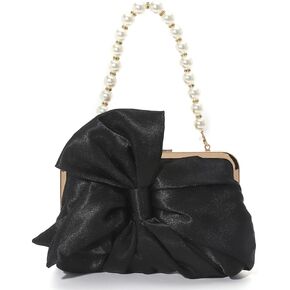 Silk Bow Clutch Purses for Women Cute Pearl Evening Handbag Chic Trendy Evening Clutch Bag for Party Prom Wedding 2025 in Kuwait