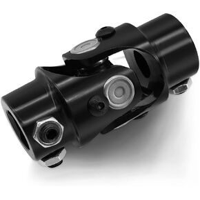 9/16 "-36 spline x 3/4" DD Black Steering Universal Coint Single u Consist ، الطول الإجمالي: 83 مم (3-1/4 ")