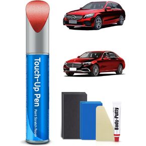 149/9149 Polar White Touch Up طلاء الطلاء متوافق مع مرسيدس-بنز بالضبط مطابقة للسيارة خدش إصلاح طقم الطلاء