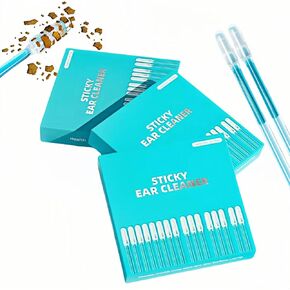 Ear Wax Removal Tools,Reusable Stickiness Ear Swab for Both Adults and Children（2 Packs (48 PCS)