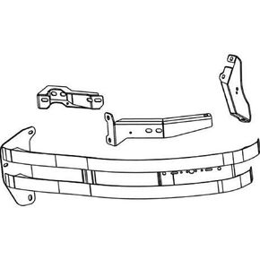 Westin Automotive 36-2125PB Grille Guard/Push Bar fits Ford Police Interceptor Utility,Black