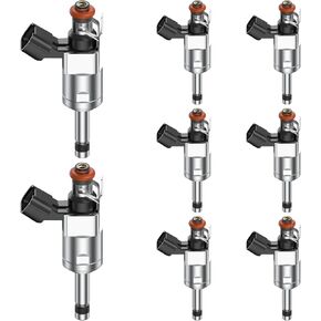حقن الوقود 8pcs متوافقة مع Ford F-150 5.0L 2018 2019 2020 ، لـ Mustang 5.0L 2018 2019 2020 2021 2022 2023،6 HOLES ، JR3Z9F593A
