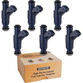 0280156029 OE 4.0L Performance Fuel Injectors,Compatible with/Ford 4.0 Explorer Ranger 2001-2003,Compatible with/Mazda B4000 2002-2004,Compatible with 2000 Mountaineer |4 Holes| |Set of 6|