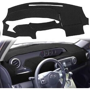 Dash Cover Mat Custom Fit for Scion XB Dashboard Pad Cap Carpet Protector (Black) K239