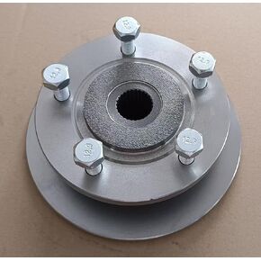 HUB HUB HUB FRONT BRAKE DRUM AM142950 مع براغي 5pcs VG12353 استبدال لجون ديري Gator 4x2 4x4 HPX Gator 4x4 Trail HPX HPX615E HPX815E XUV 620I 850D UTV