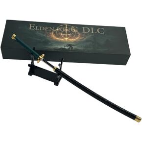 Elden Ring DLC Shadow of The Erdtree Samurai Uchigatana Kanata Upgrated Replica Martial Arts Ninja Weapons Game Collection Gift Desk Decor GiftboxVersion