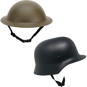 شابو قبيلة الكبار حليف الحليف العسكري مع البالغين WW2 M35 خوذة الجيش الألماني البلاستيكي