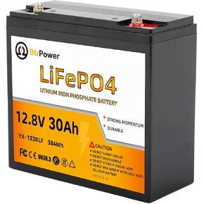 12V 18ah Lifepo4 Lithium Battery ، 12 Volt Lithium Battery مدمج في 30A BMS ، 3000+ دورة ، بطارية 12V 18AH لبطارية FING GARMIN ، لوحة الطاقة الشمسية ، التخييم