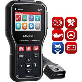 قم بإطلاق أداة مسح SRS SRS SCRS SCRS مع اختبار نشط ، 3 أداة إعادة تعيين زيت/SAS/SAS/BMS ، ماسحة كود السيارة OBD2 الكاملة ، تحديث مجاني مدى الحياة (أقوى من إطلاق CR529 ، CRP123X)