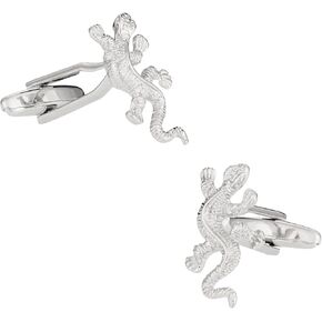 الكفة سمندر Gecko Cufflinks مع مربع العرض التقديمي