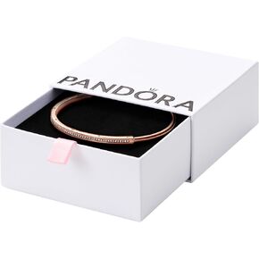 Pandora I -D Pavé Bangle - سوار للنساء - هدية لها - مع صندوق هدايا