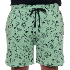 Peanuts Mens Snoopy All Over Print Lounge Pajama Pants or Shorts