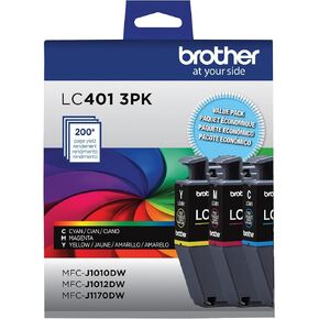 Brother Genuine LC401C Standard-Yield Cyan Ink Cartridge